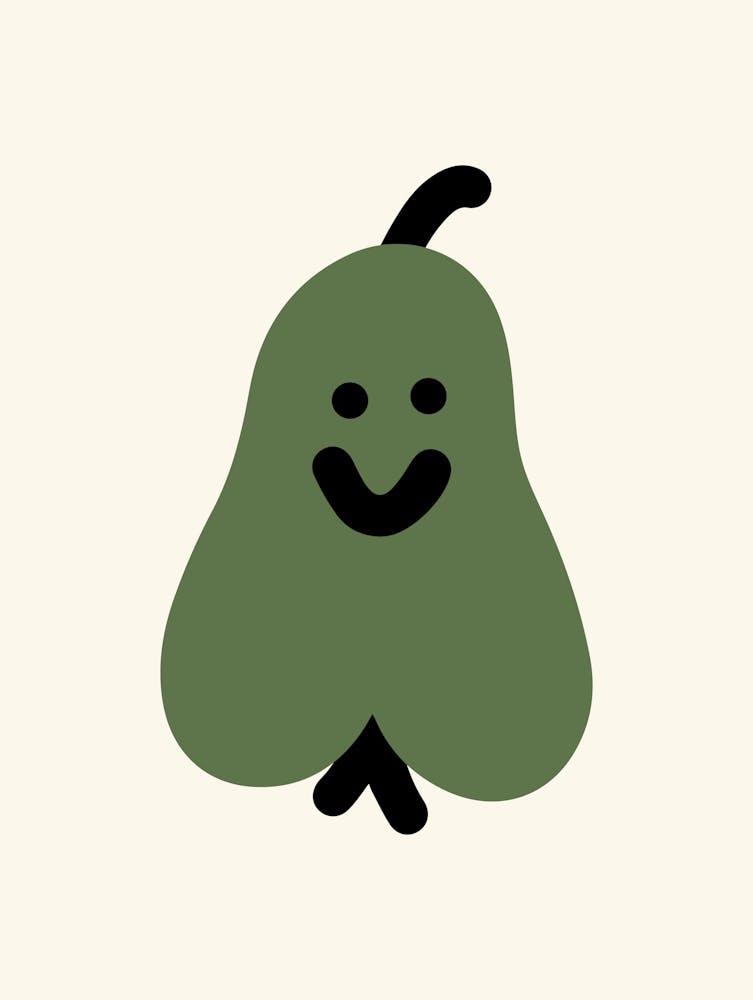 Illustration Poire Joyeuse