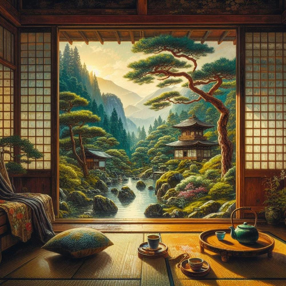 Japanese Room With A View