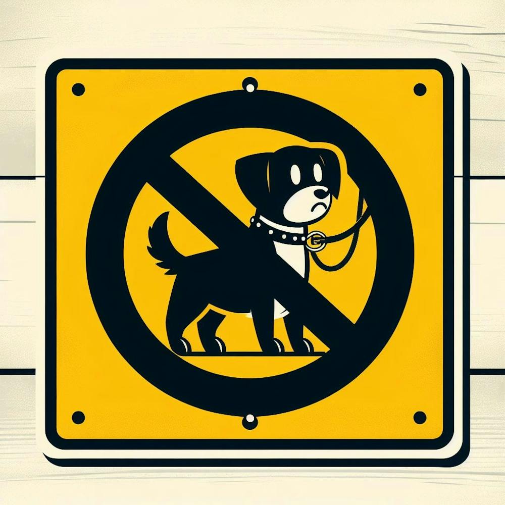 No Dogs Allowed