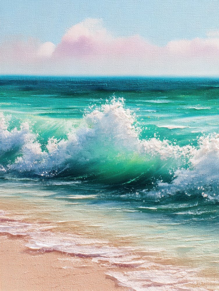 Ocean Crashing Waves 1