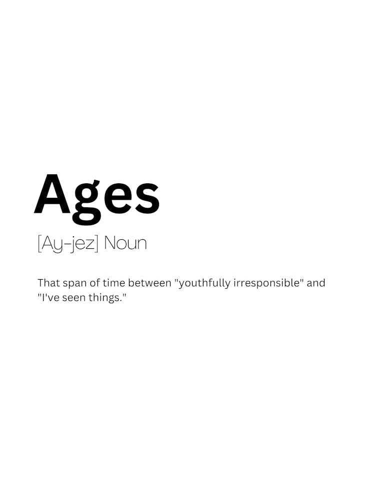 Ages Definition Meaning