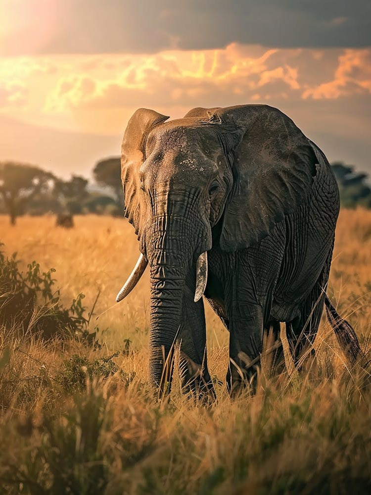 Elephant In The Savannah 3