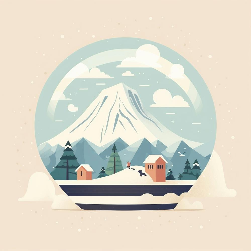 Iceland Snowglobe