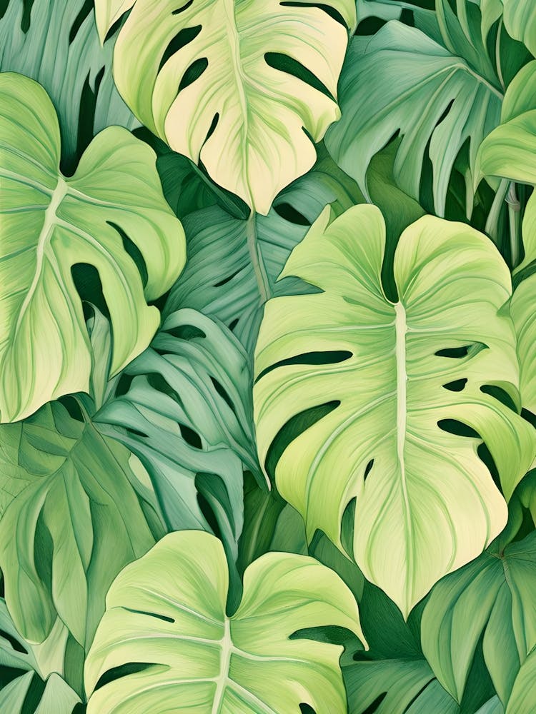 Monstera Leaves 7