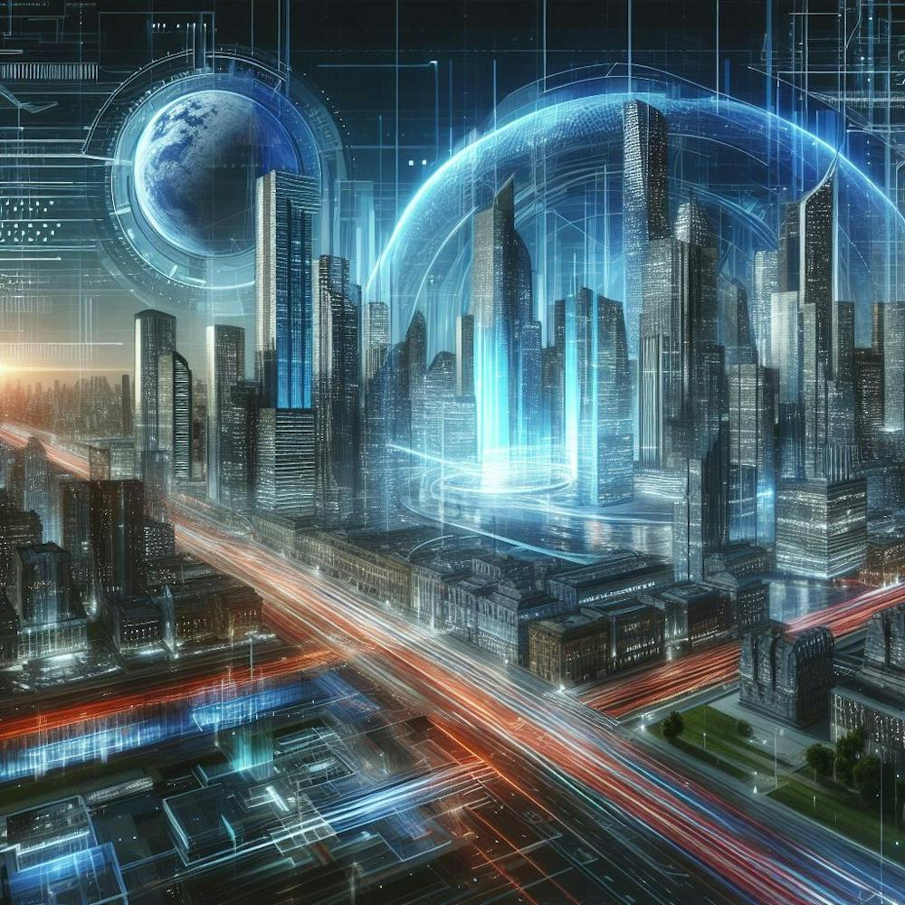 Futuristic Cityscape 4