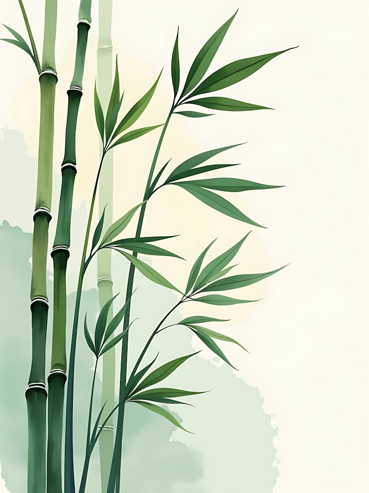 Organic Botanical Element For Quiet Interiors