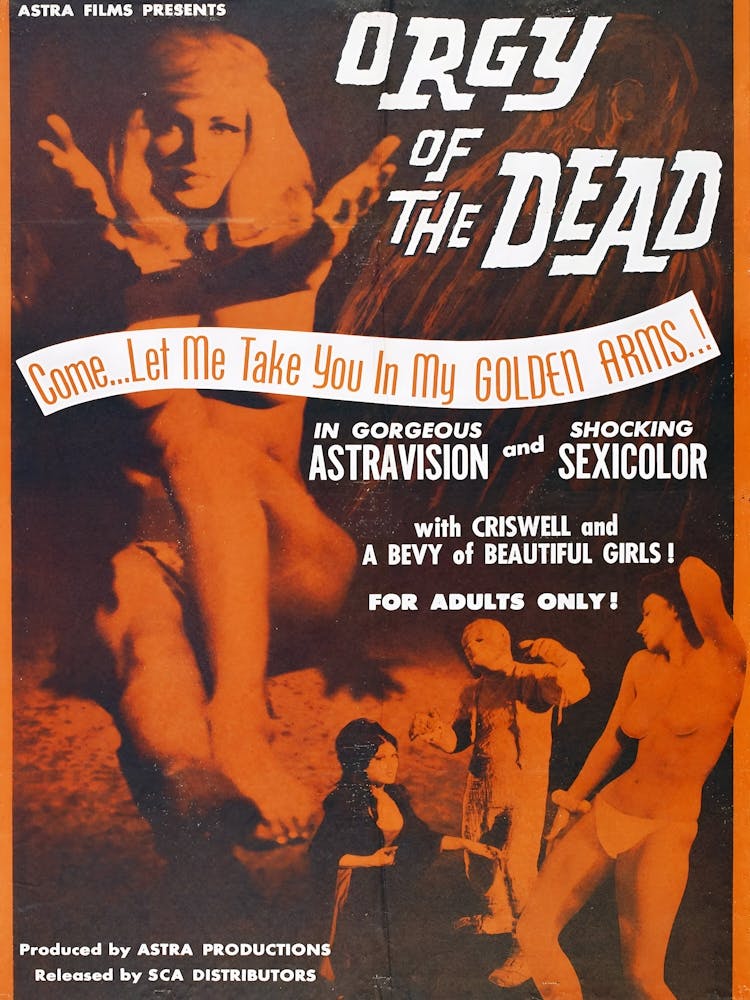 Orgy Of The Dead, Movie Poster