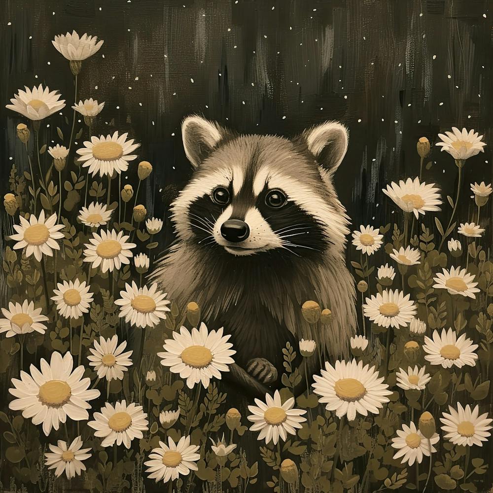 Raccons Fairycore Painting 3