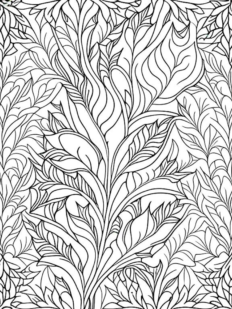 Tea Leaf William Morris Inspired