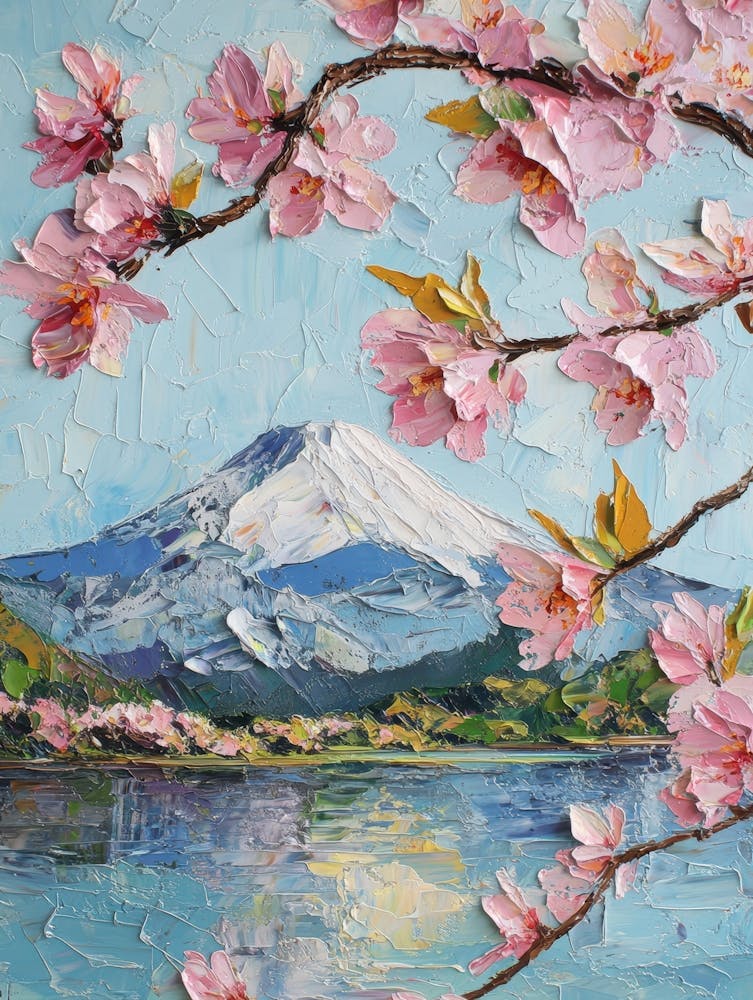 Cherry Blossoms In Bloom