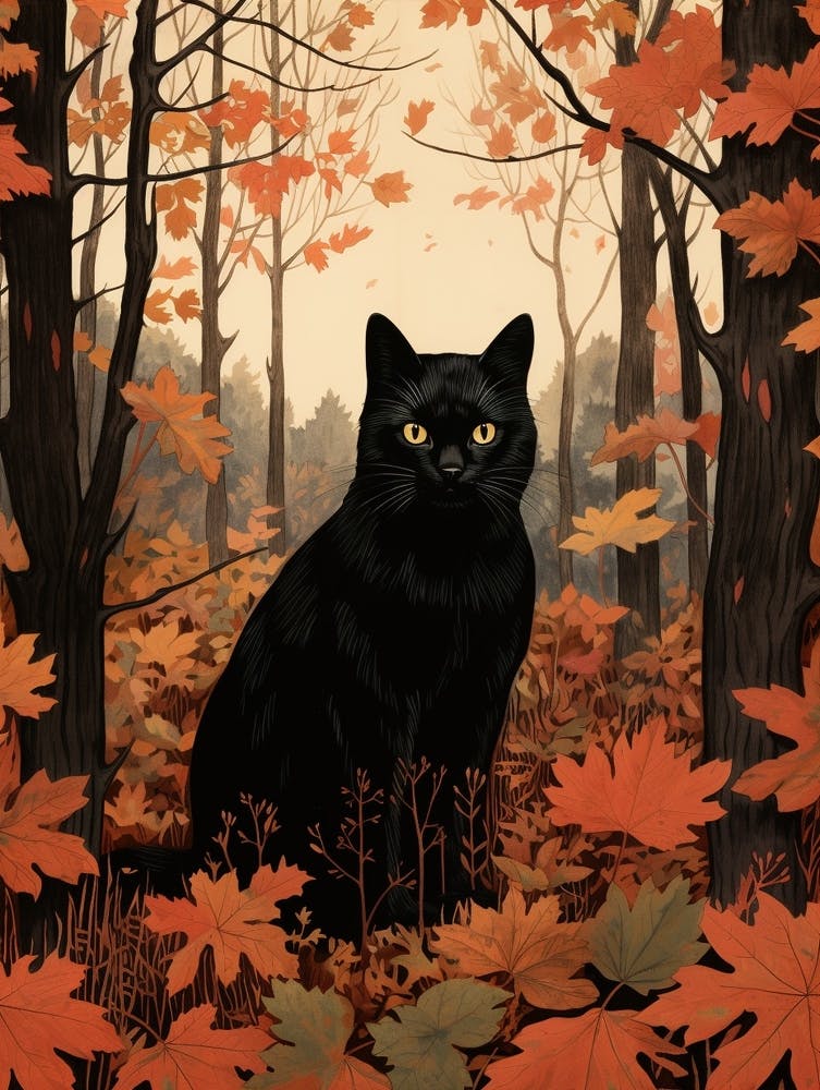 Autumn Cat 1