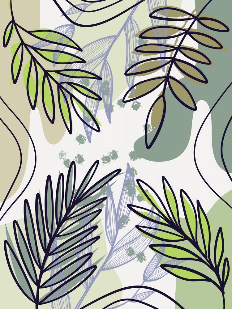 Tropical Leaves 10