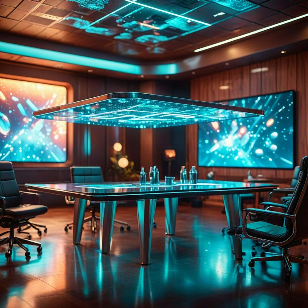 Futuristic Conference Room 1