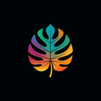 Rainbow Leaf Logo 1