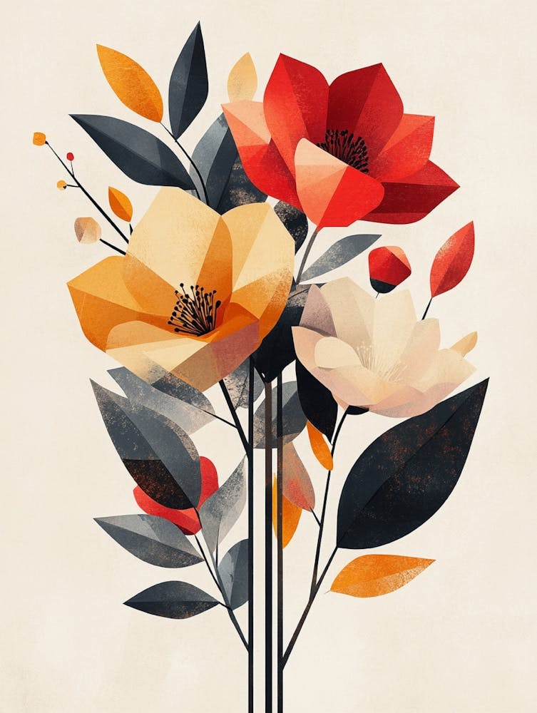 Abstract Flowers 3