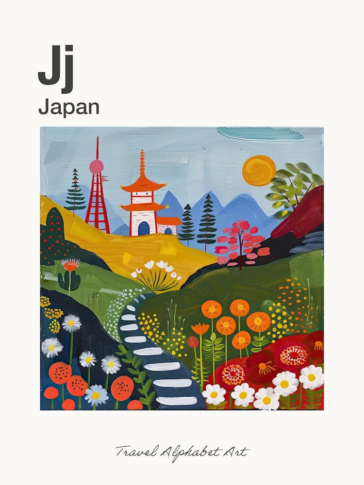 Kids Travel Alphabet  Japan 4