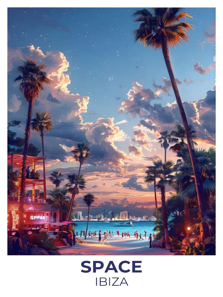 Space Nightclub Poster Space Ibiza Poster Space Nightclub Art Club Space Art Space Bar Ibiza Space Ibiza Decor Space Ibiza Print