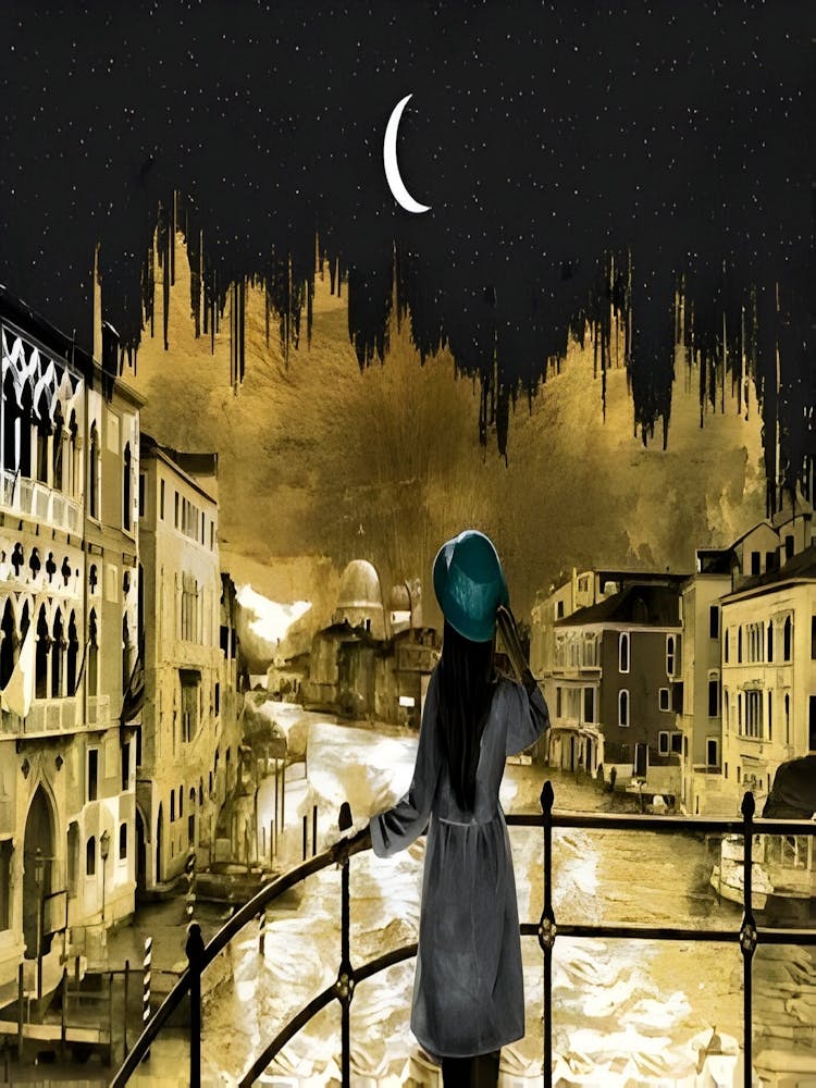 Venice At Night 1