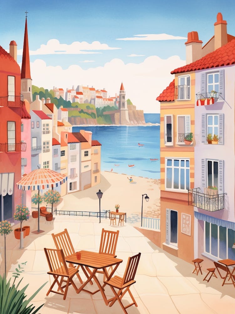 Santander Spain 8 Illustration