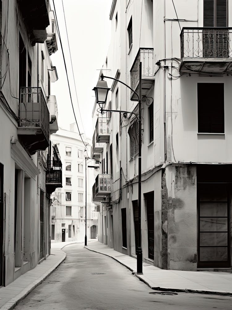 Malaga, Spain, Photography In Black And White 7