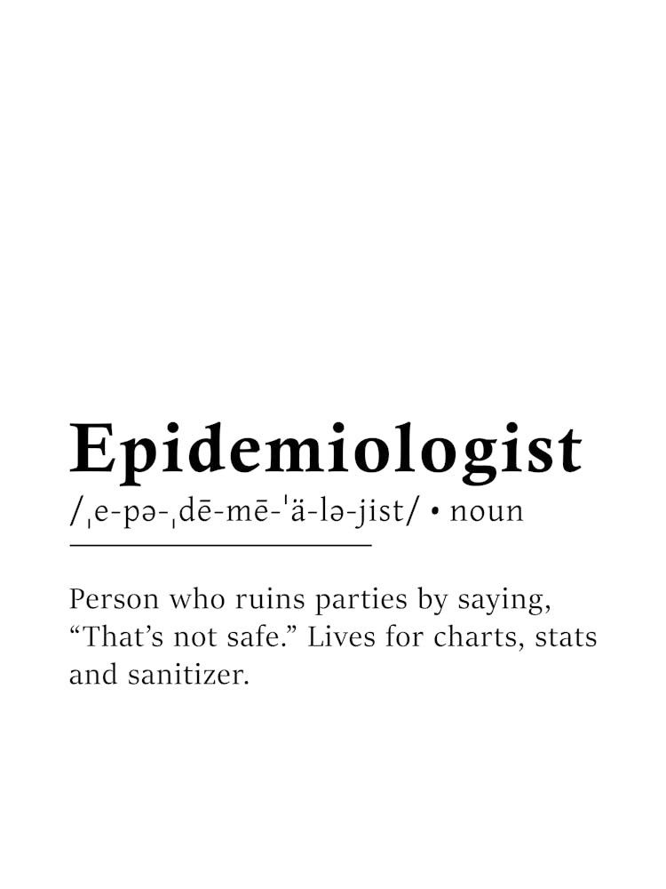 Epidemiologe Definition Poster - Wörterbuch