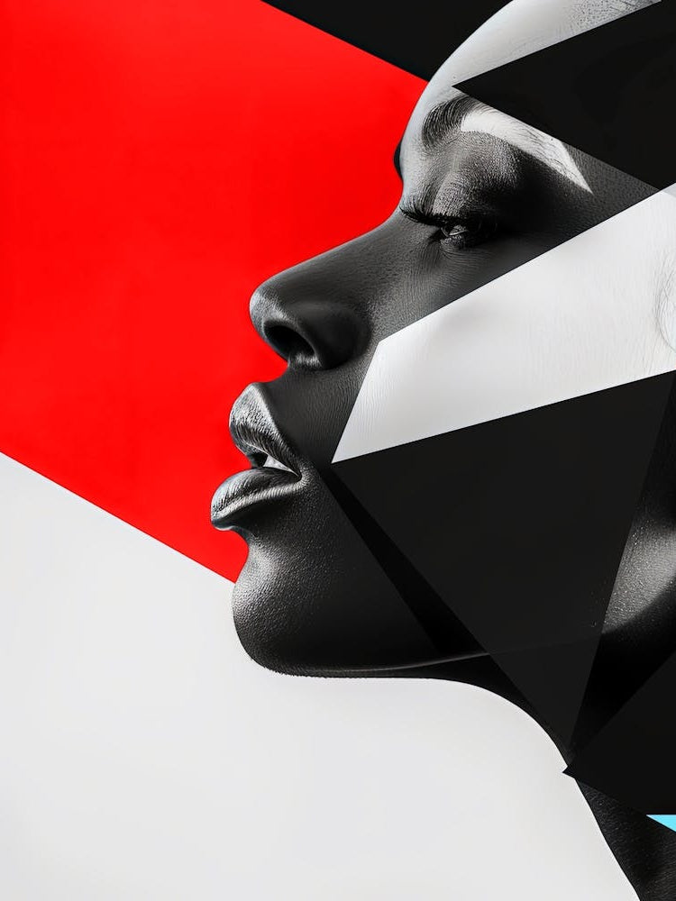 Abstract Portrait Of A Woman 1