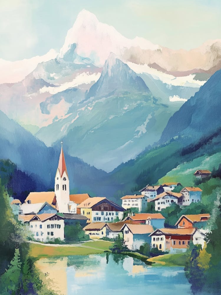 Grindelwald Switzerland Village