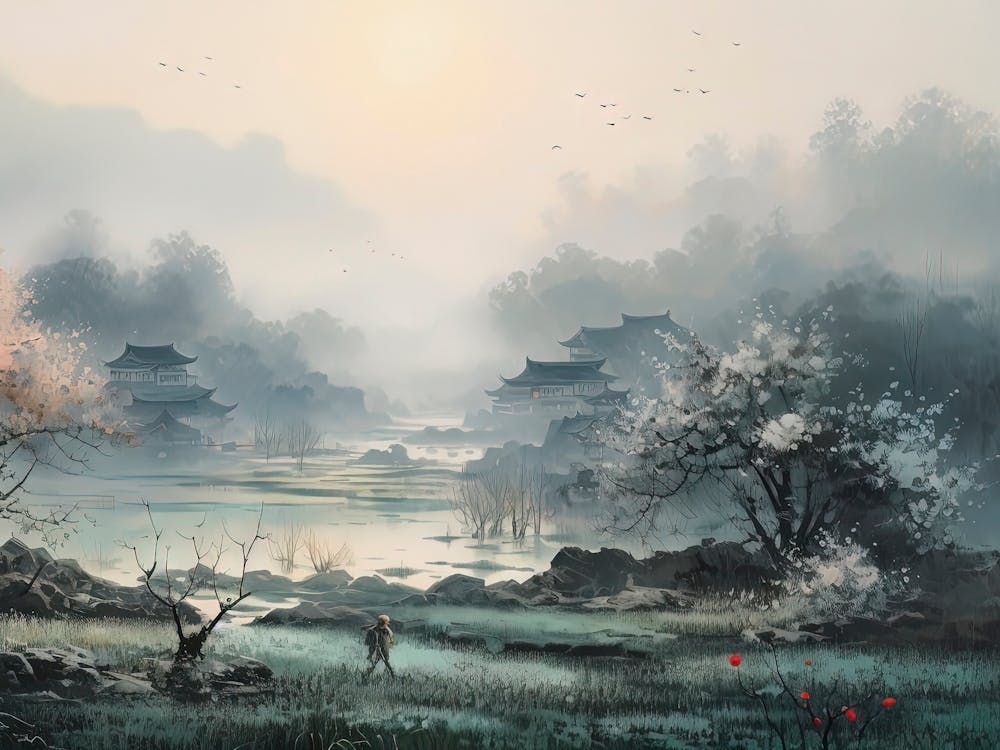Asian Landscape Painting 10