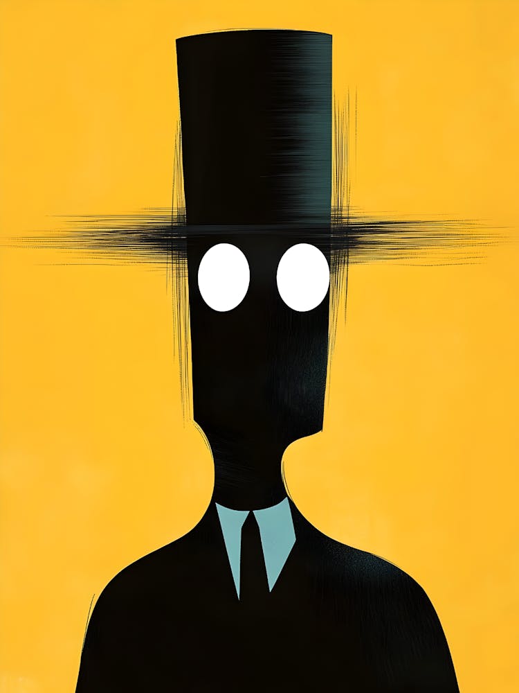 Man In A Top Hat 1