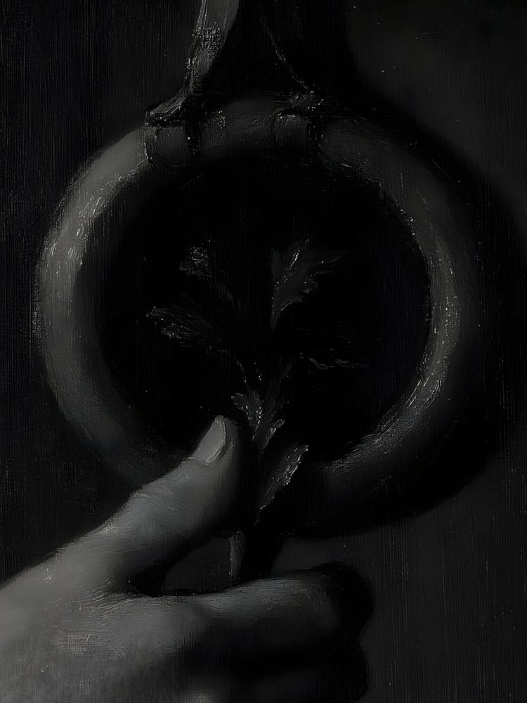 Dark Gothic Doorknob