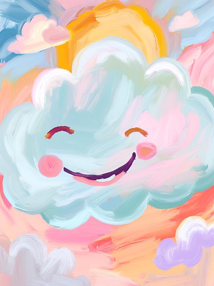 Lachende Wolke 1
