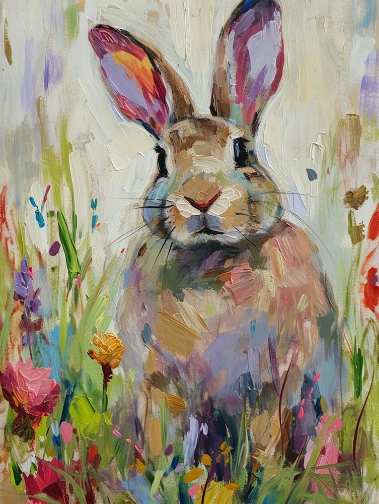 Tans Rabbit Painting 2