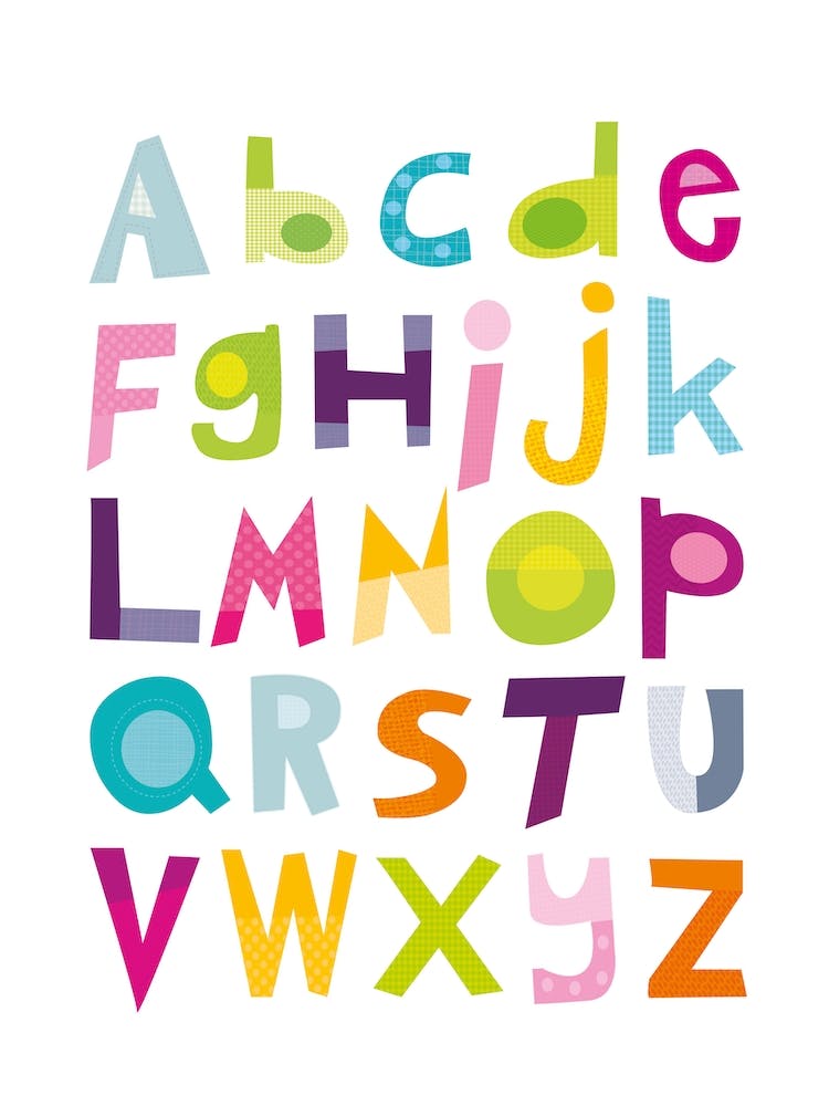 Alphabet Coloré