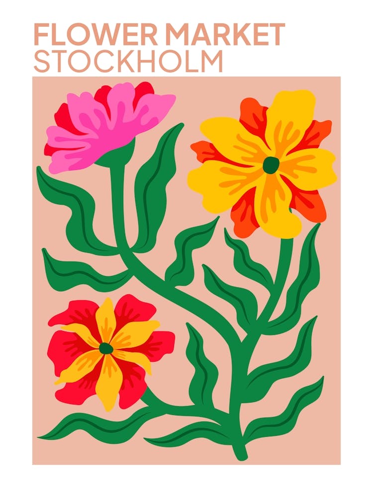 Marché Aux Fleurs Stockholm
