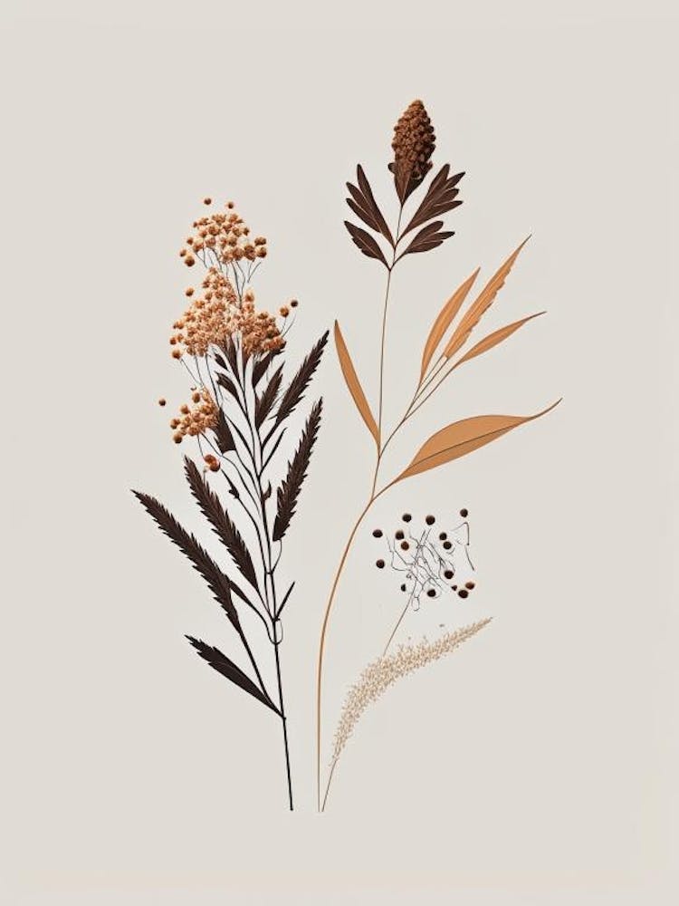 Boneset Spices And Herbs Retro Minimal 2