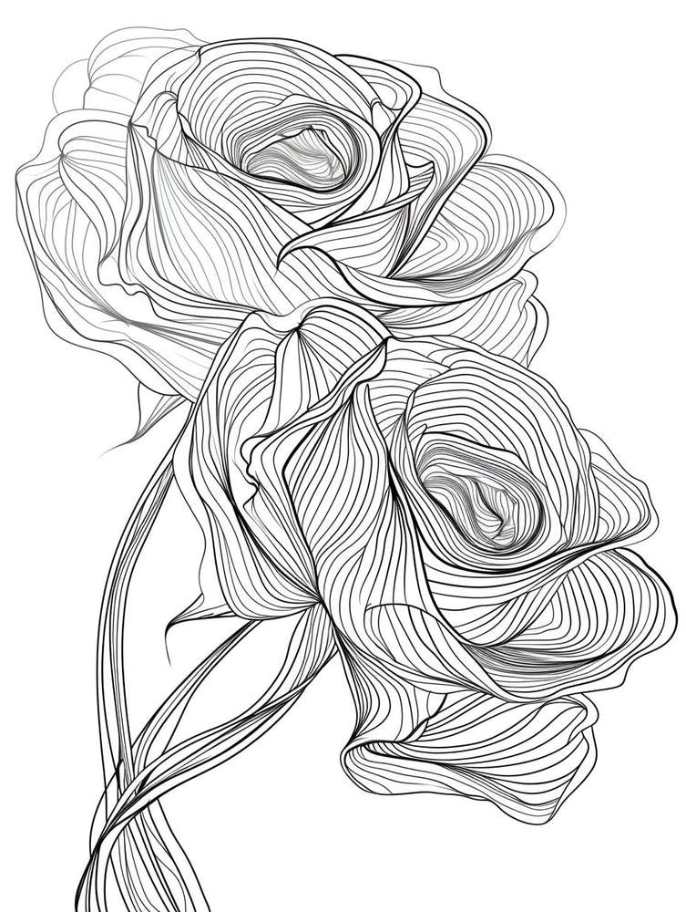 Roses Sketch 5