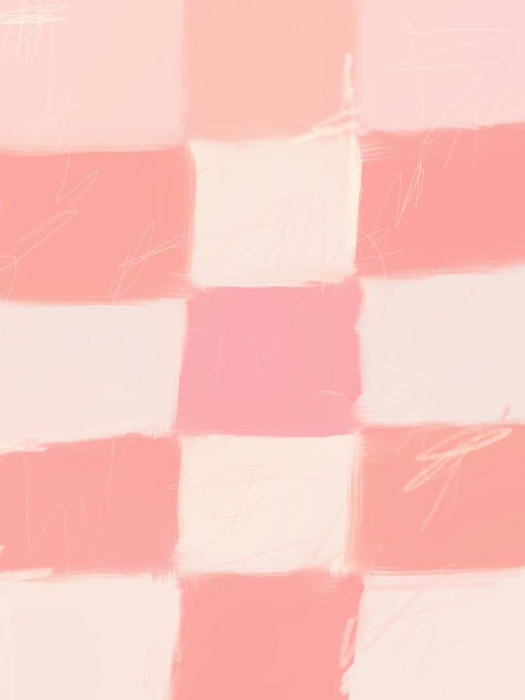 Pink Checkered Pattern