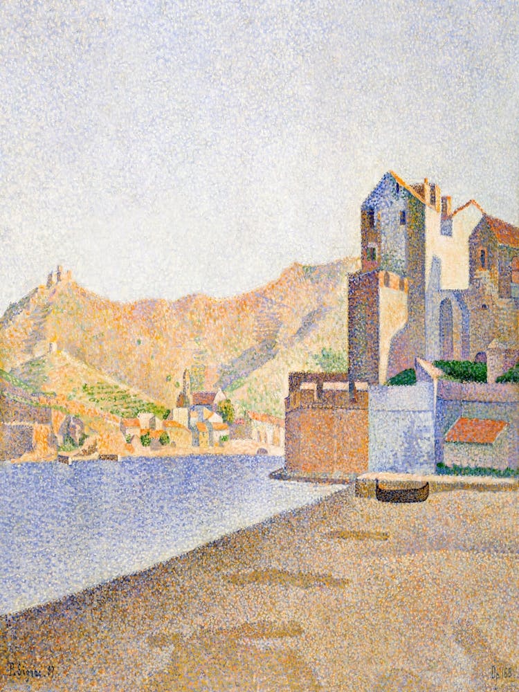 Claude Monet'S View Of The Port