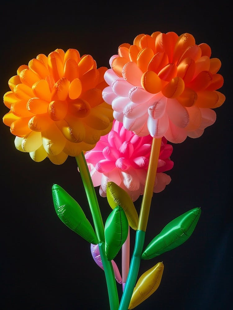 Bright Inflatable Flowers Globe Amaranth 1