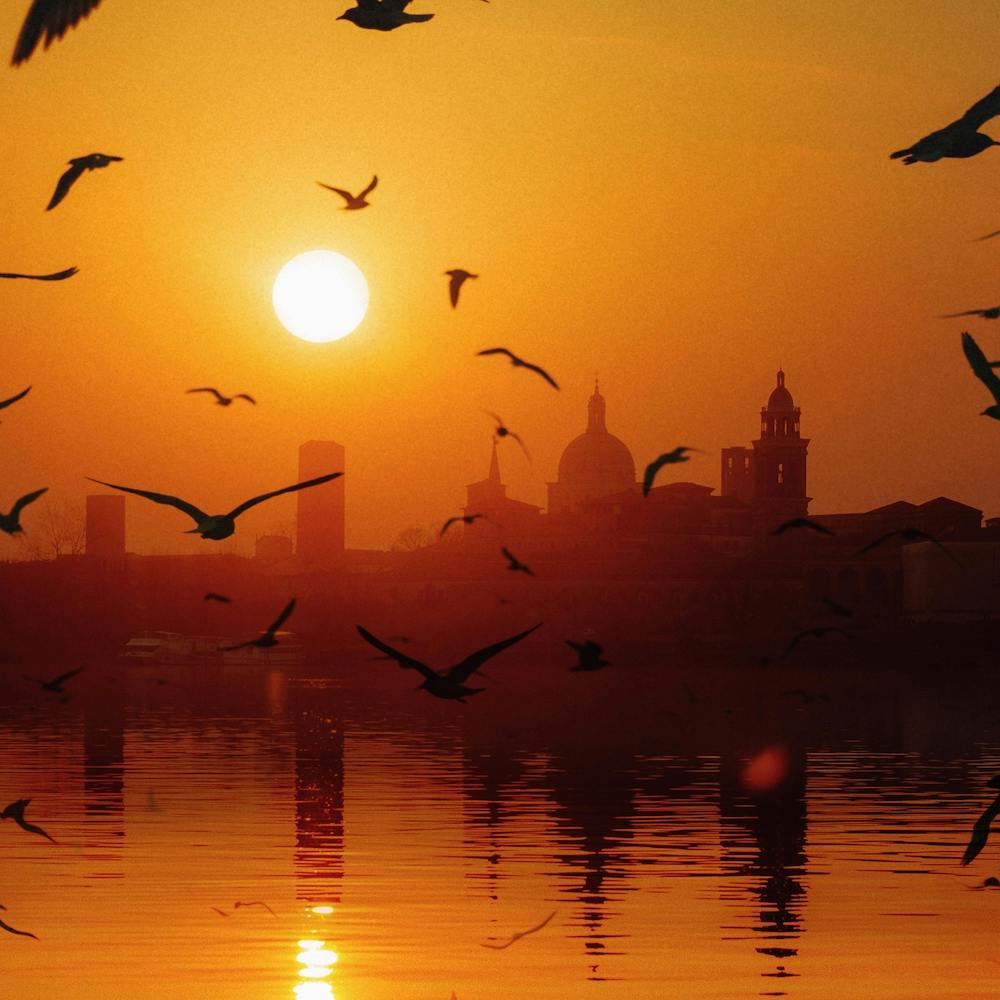Sunset In Venice
