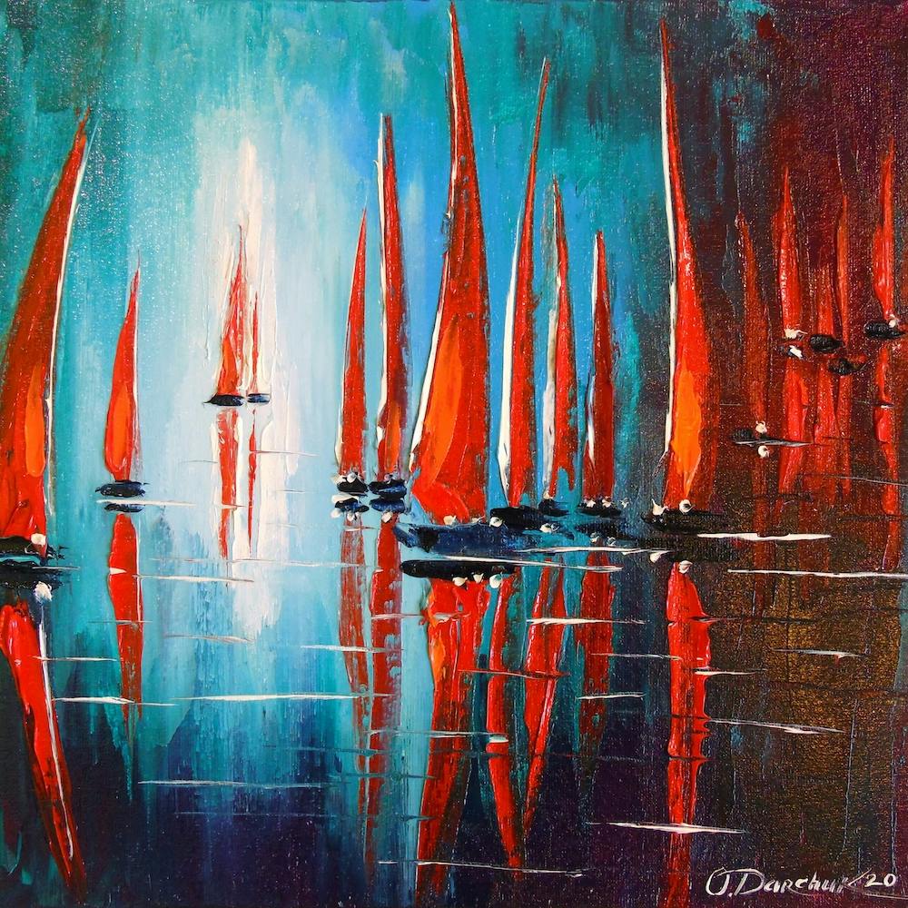 Yachts in the bay