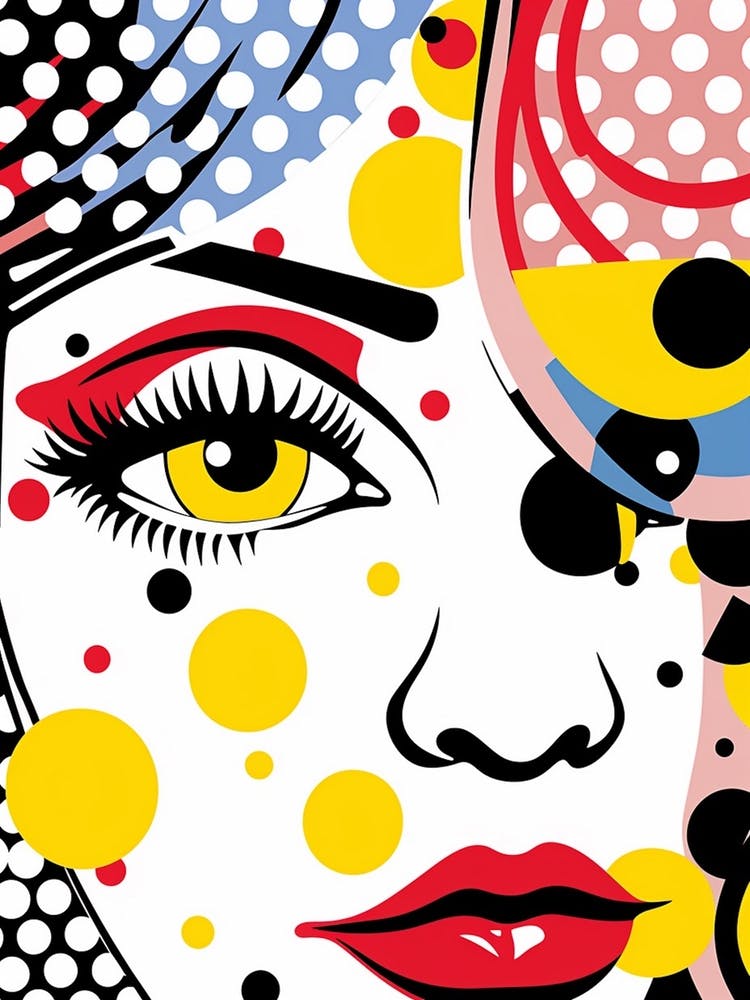 Face Polka Dots 3