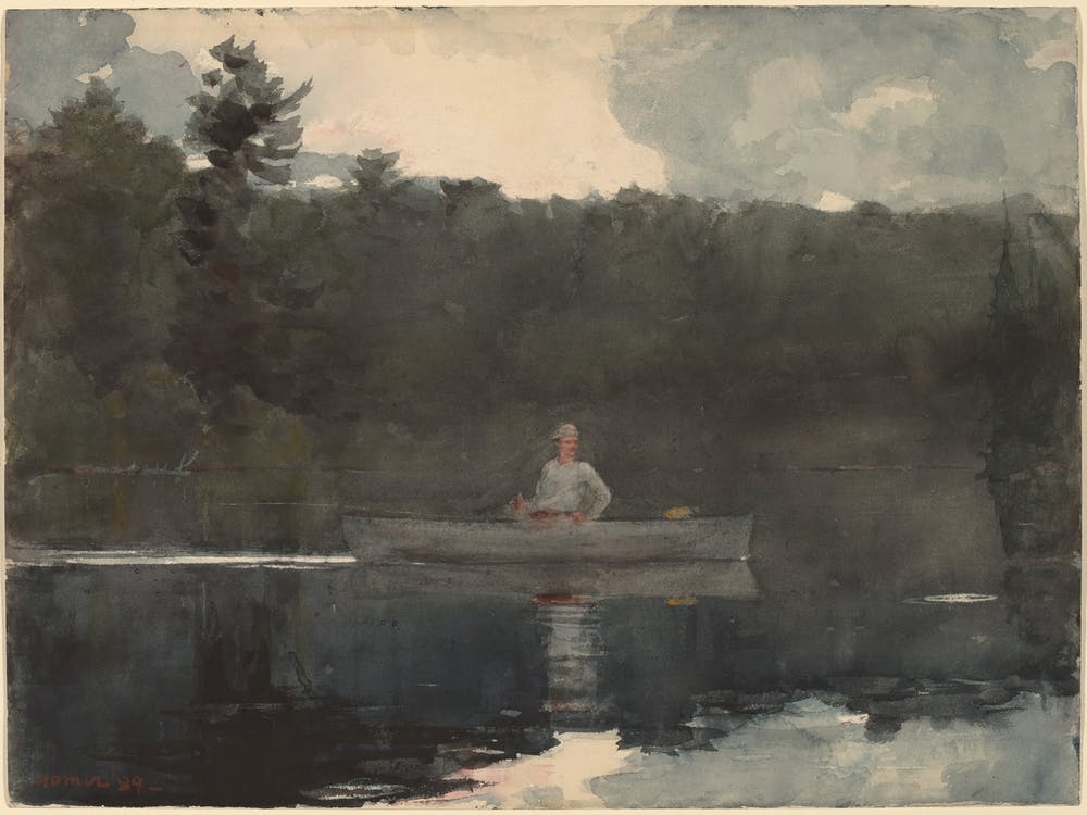 The Lone Fisherman (1889), Winslow Homer