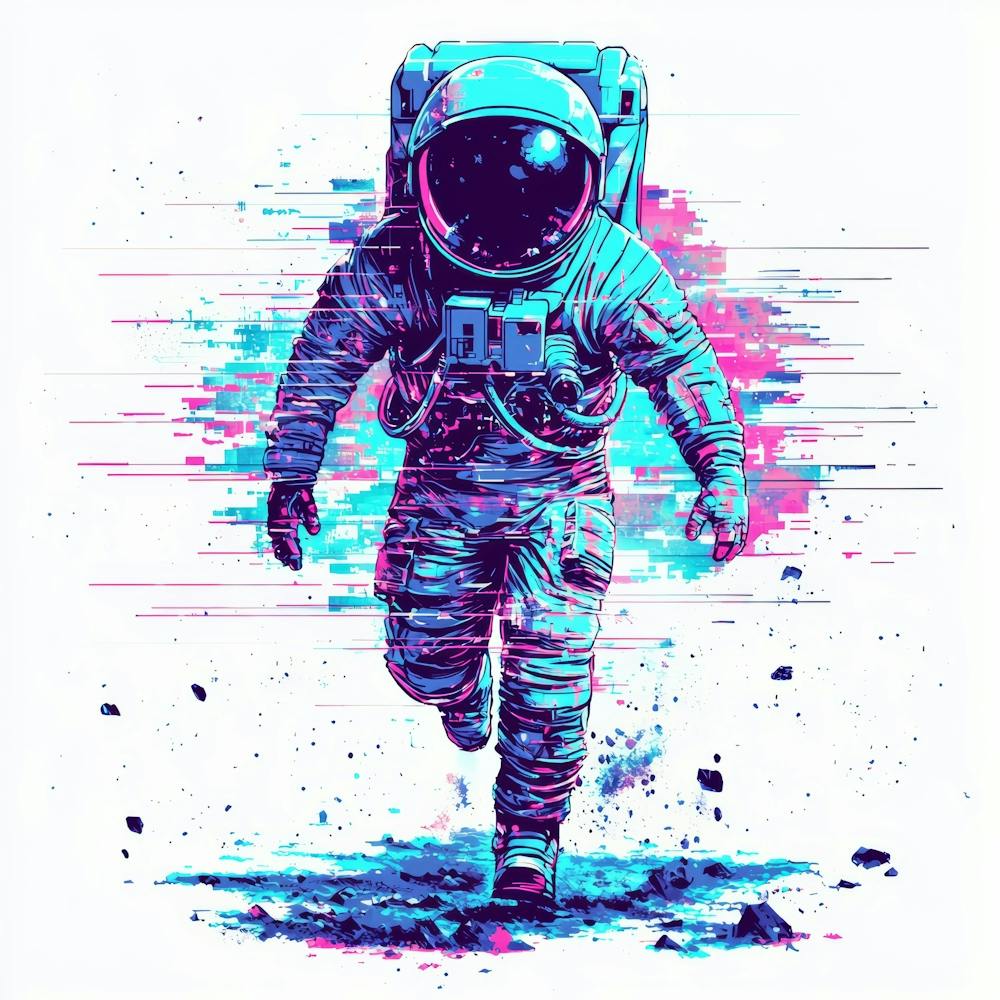 Astronaut In Space 10