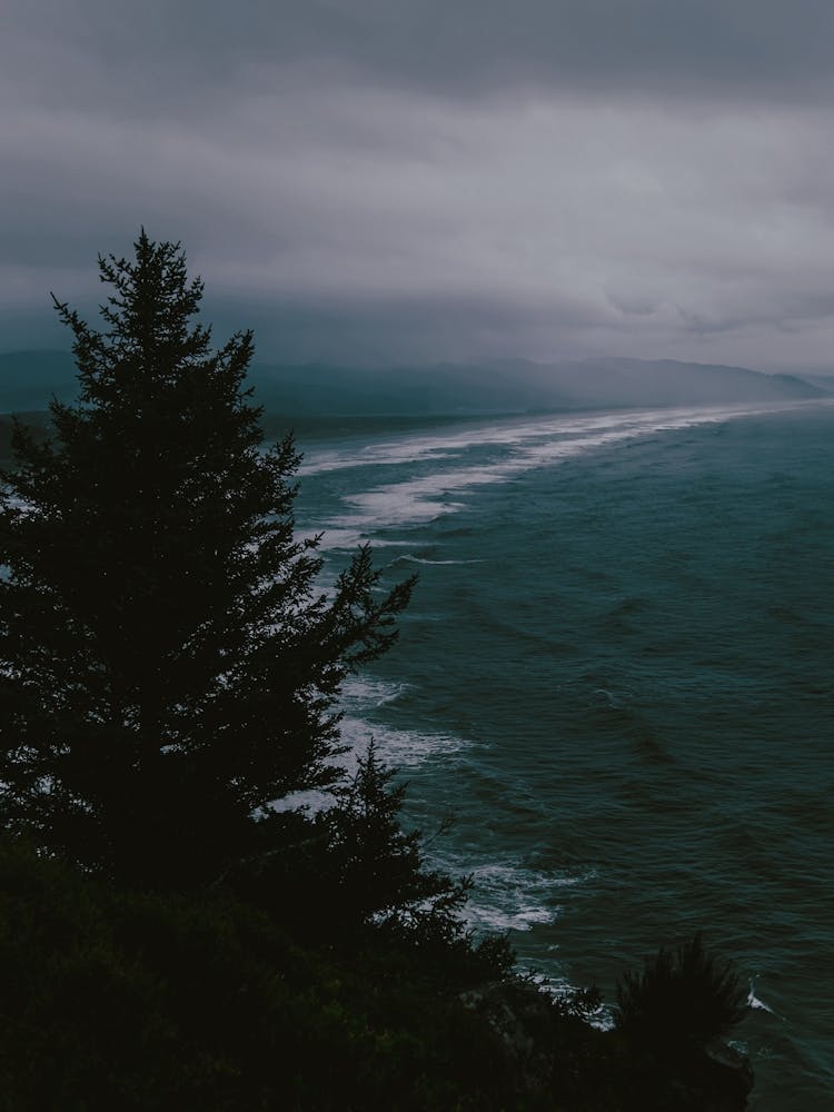 Dark Moody Coast