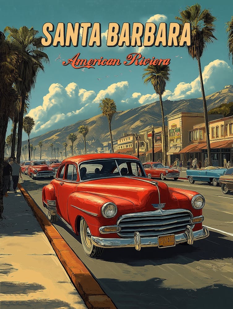 Vintage Santa Barbara, California