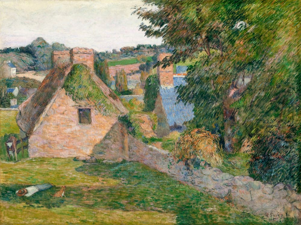 The Field Of Derout Lollichon (1886), Paul Gauguin