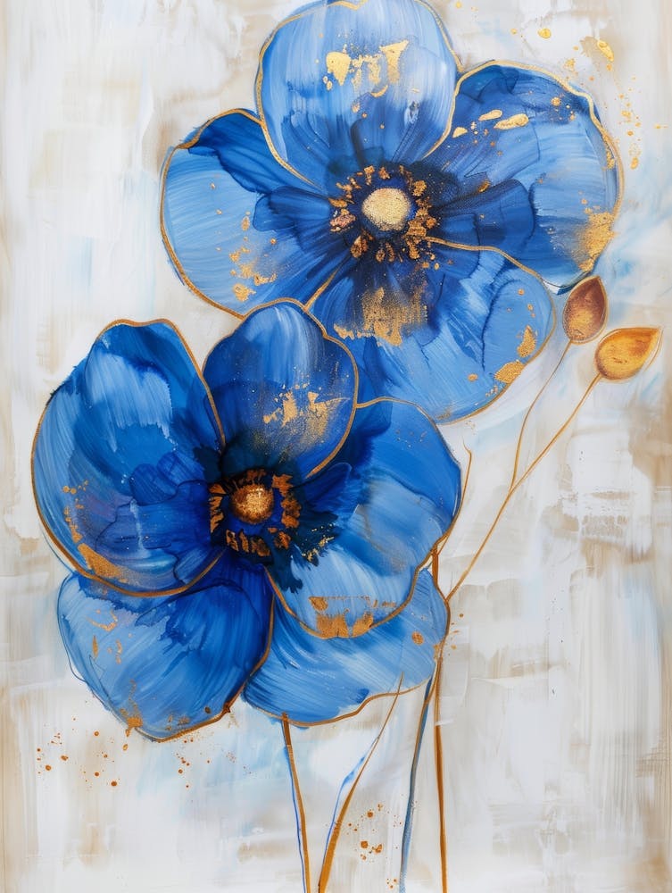 Blue Poppies 16