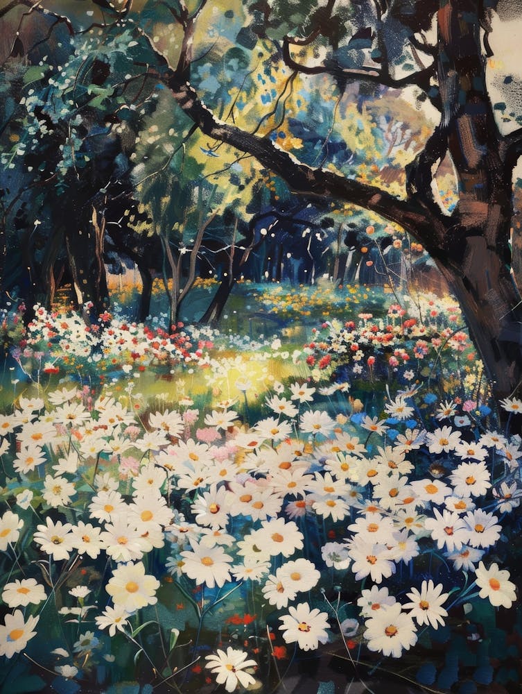 Daisies In The Garden 2