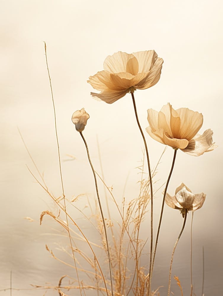 Boho Dried Flowers Buttercup 3
